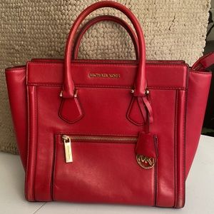 Michael Kors Red Purse